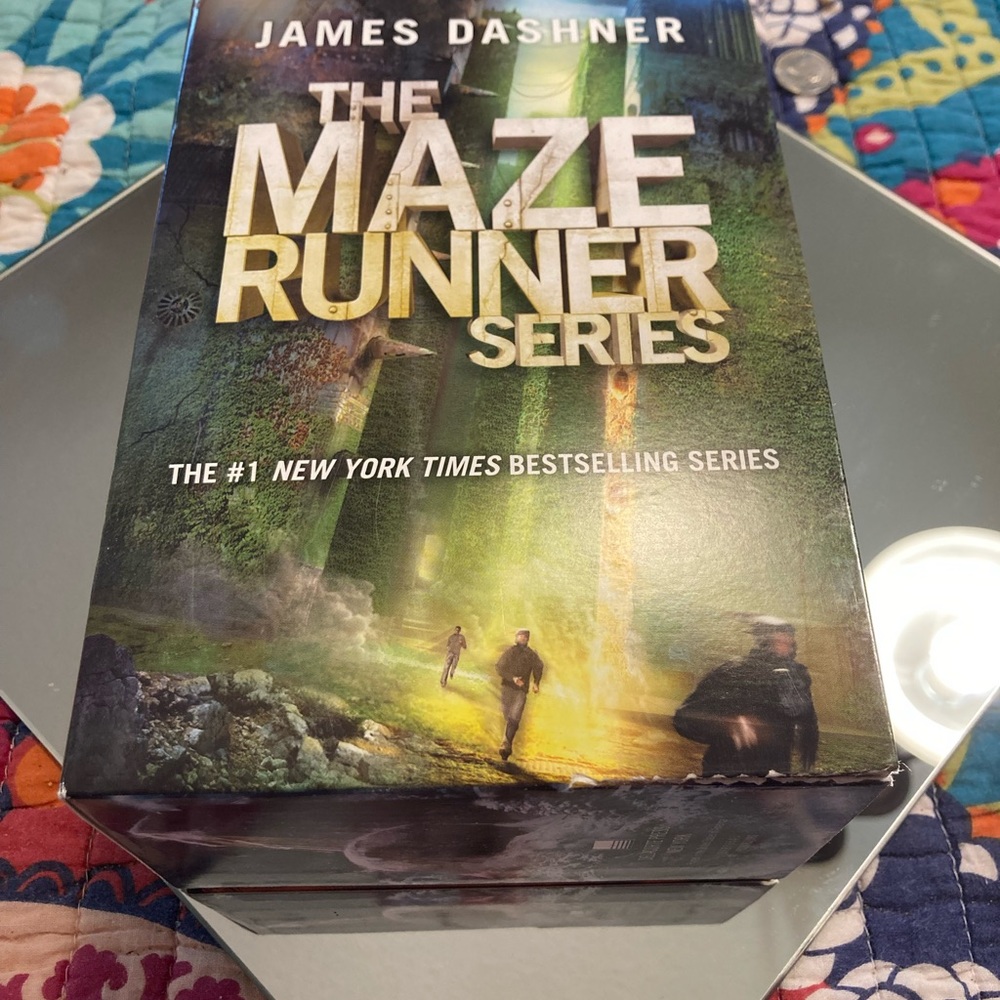 Mazerunner series box set of 4 by James Dashner, paperback